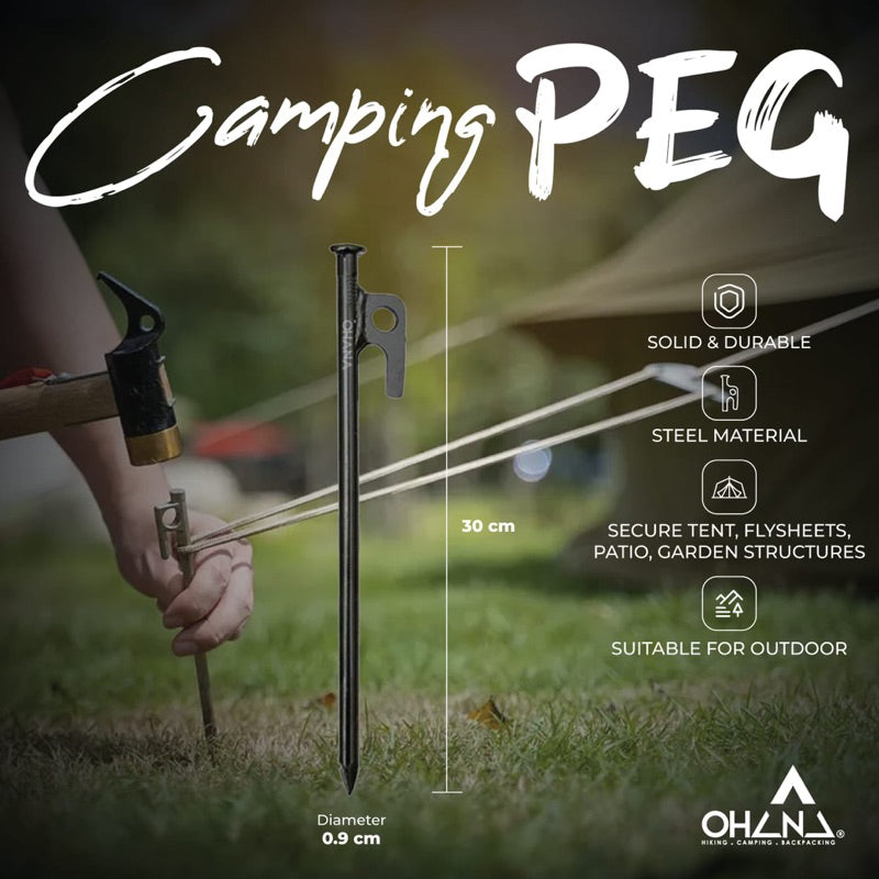 HEAVY DUTY CAMPING PEG